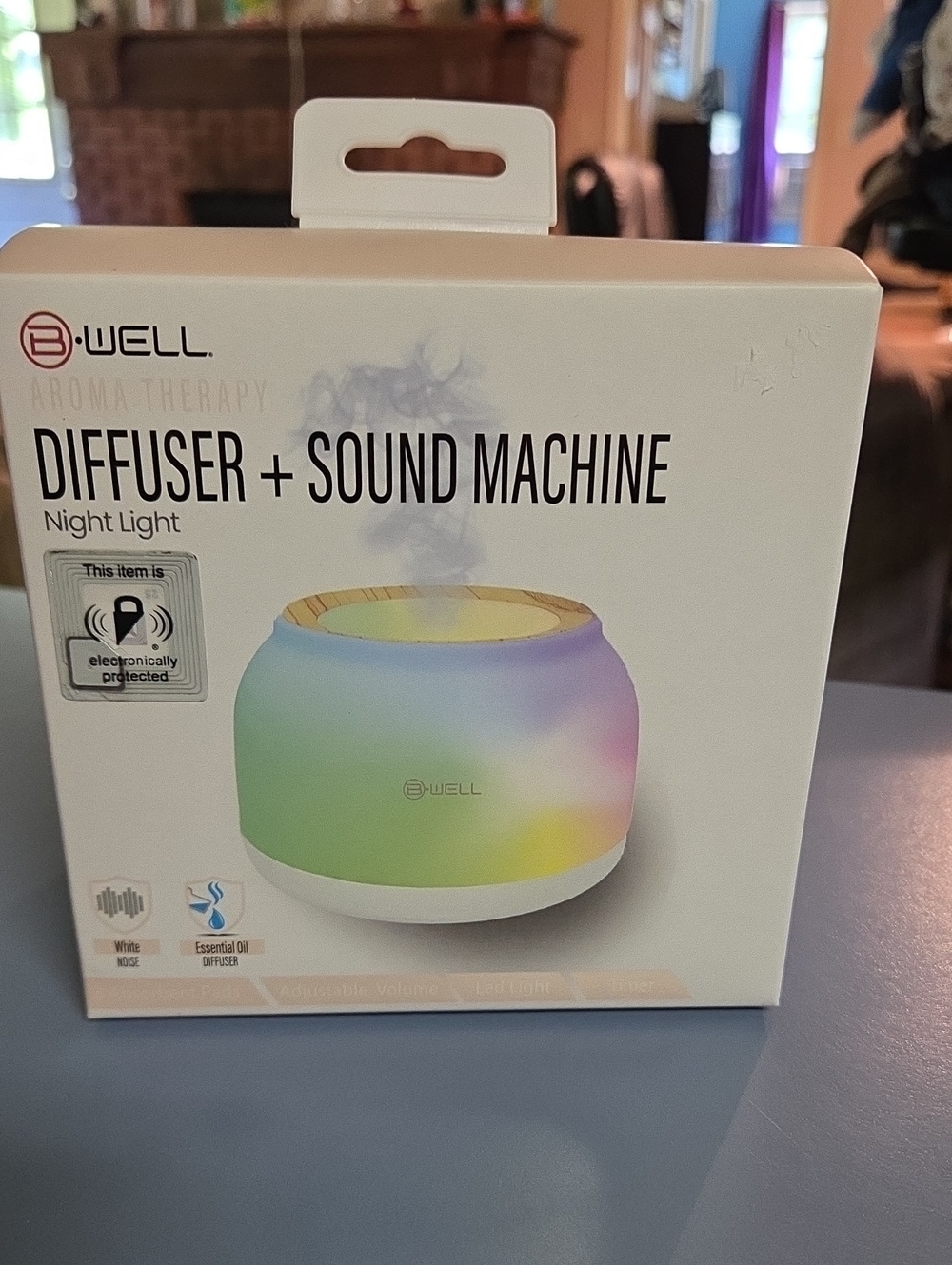 Multicolor Aroma Diffuser & Sound Machine Night Light